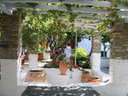 Aegean Village: garden view