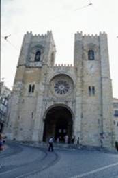 Lisbona: la Cattedrale - Lisbon: the Cathedral - Lisbone: la Cath�drale