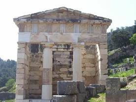 Delfi-Tesoro degli Ateniesi